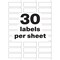 Avery PermaTrack Durable White Asset Tag Labels, 3/4 x 2, 240 Asset Tags AVE61526 - alternate 5